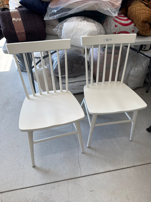Set Of 2 Windsor Dining Chair White - Threshold™ : Target