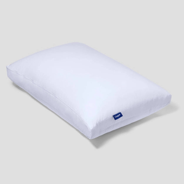 The Casper Original Pillow - Standard: Medium Fill, Universal Sleeper, 100% Cotton, Machine Washable, 18"x26" White