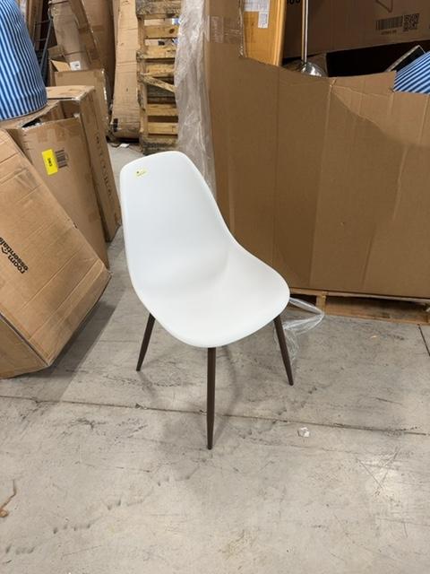 Copley Dining Chair Plastic White - Threshold