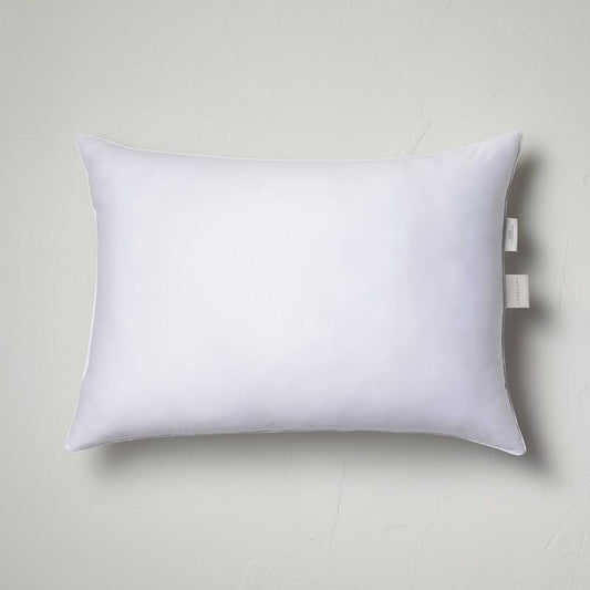 Standard/Queen Machine Washable Firm Down Alternative Pillow - Casaluna: Hypoallergenic, 300 Thread Count Cotton