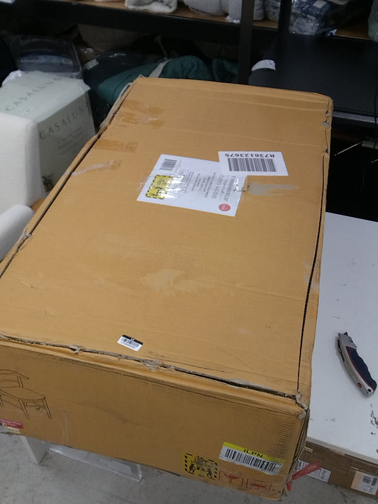 2pk Kaysville Curved Back Wood Dining Chair Natural - Threshold designed with Studio McGee: Rubberwood Frame, Spot Clean