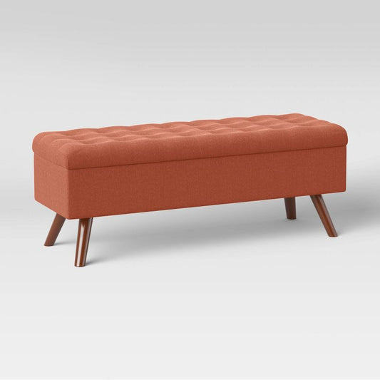 Arthur Tufted Storage Bench Spice - Threshold™ : Target