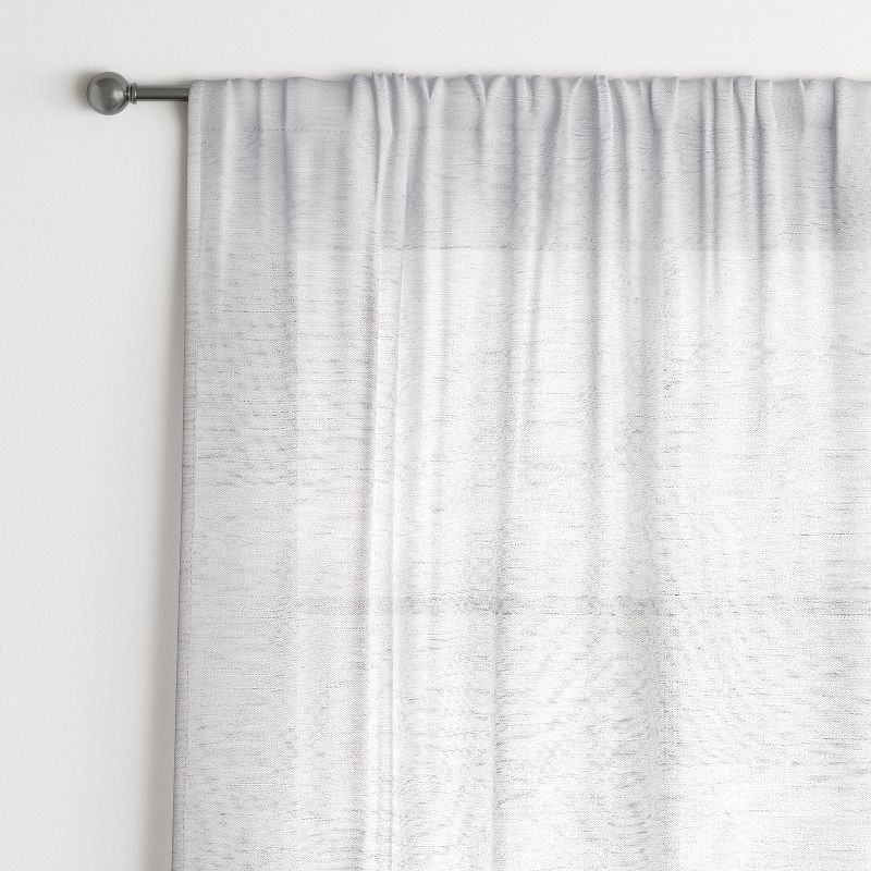 2pk 42"x84" Light Filtering Window Curtain Panels White - Room Essentials™: Polyester, Rod Pocket, Oeko-tex Certified : Target