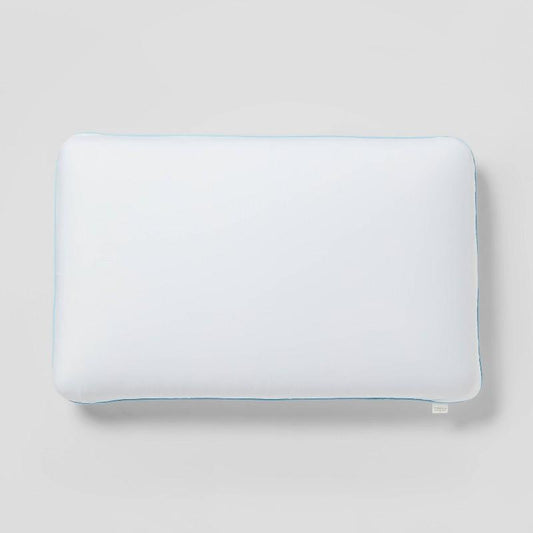 Standard/Queen Medium Firm Cool Touch Memory Foam Bed Pillow - Threshold: CertiPUR-US, OEKO-TEX Certified, Machine Washable Cover