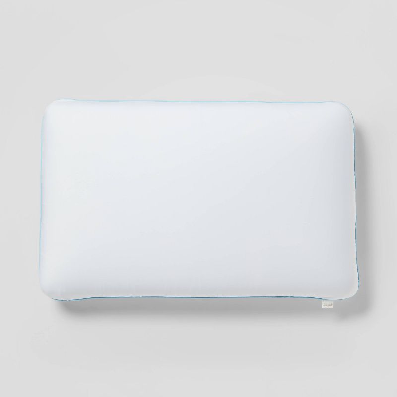 King Medium Firm Cool Touch Memory Foam Bed Pillow - Threshold: CertiPUR-US, OEKO-TEX Certified, Machine Washable Cover