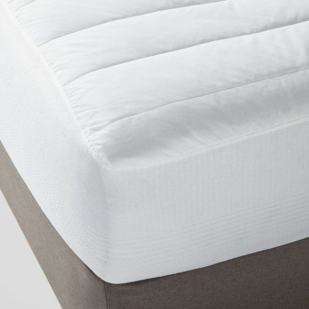 Twin Performance Mattress Pad - Threshold: Hypoallergenic, Quilted, Waterproof, OEKO-TEX Certified