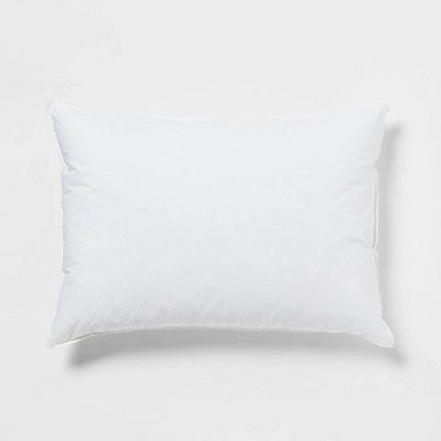 Standard/Queen Machine Washable Medium Microgel Down Alternative Bed Pillow - Threshold