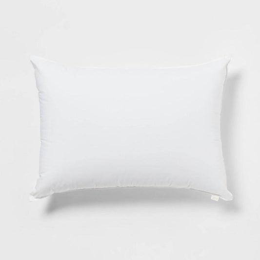 Standard/Queen Firm Stay Plush Bed Pillow - Threshold: Hypoallergenic, Cotton & Recycled PET, OEKO-TEX Certified