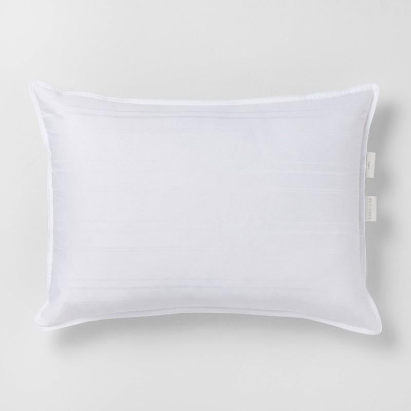 Standard/Queen Machine Washable Firm Down Bed Pillow - Casaluna