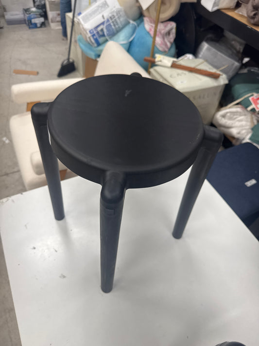 Recycled Plastic Dorm Accent Side Table Black - Room Essentials
