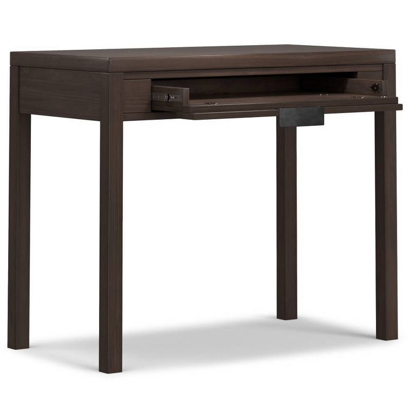 Wyndenhall Fabian Small Desk Warm Walnut Brown : Target