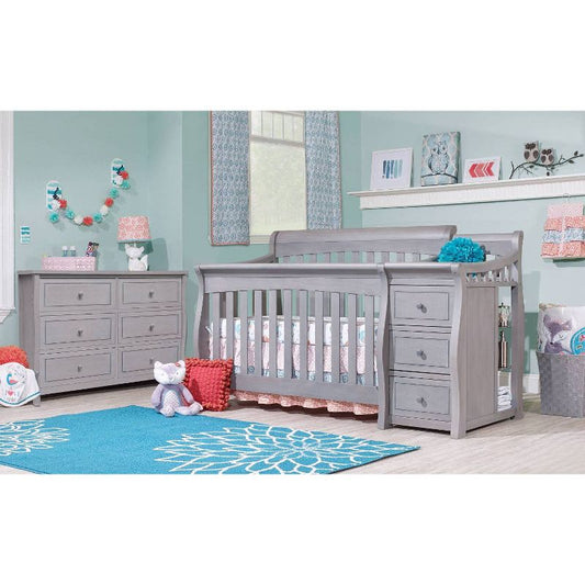 Sorelle Princeton Elite Crib & Changer Weathered Gray : Target