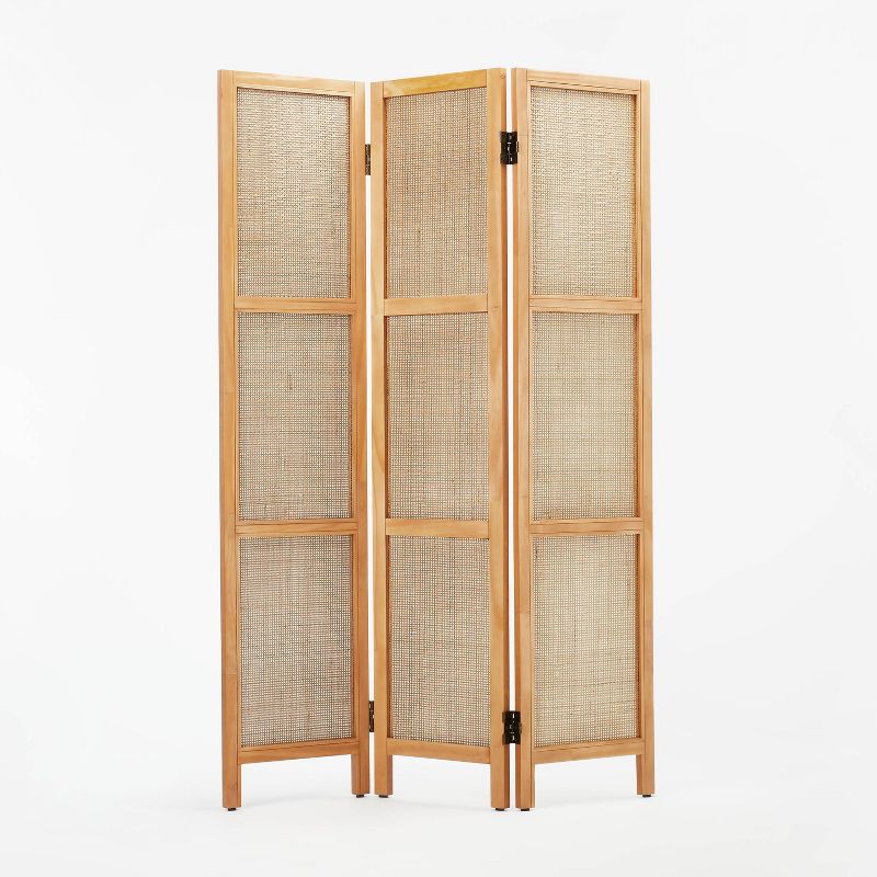 Lomita Rattan Room Divider Natural - Threshold™ Designed With Studio Mcgee : Target