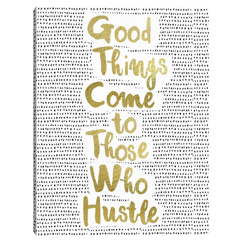 Masterpiece Art Gallery 18"x24" Good Things Come By Nikki Chu Canvas Art Print: Modern Style, Unframed Wall Decor : Target