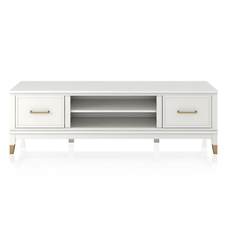 Westerleigh TV Stand for TVs up to 65" White - CosmoLiving by Cosmopolitan