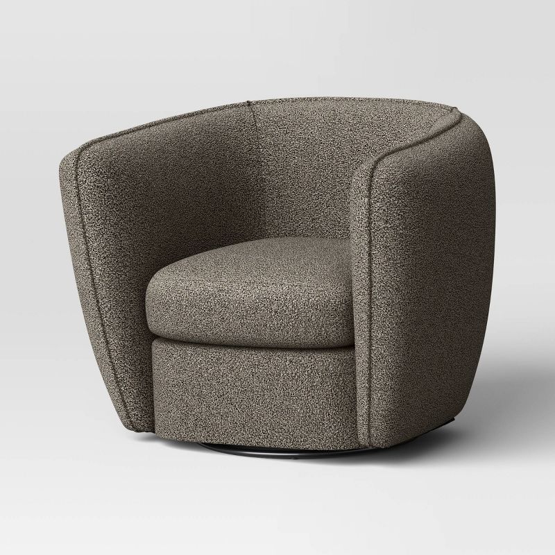 Swivel Accent Chair Tan - Threshold™ : Target