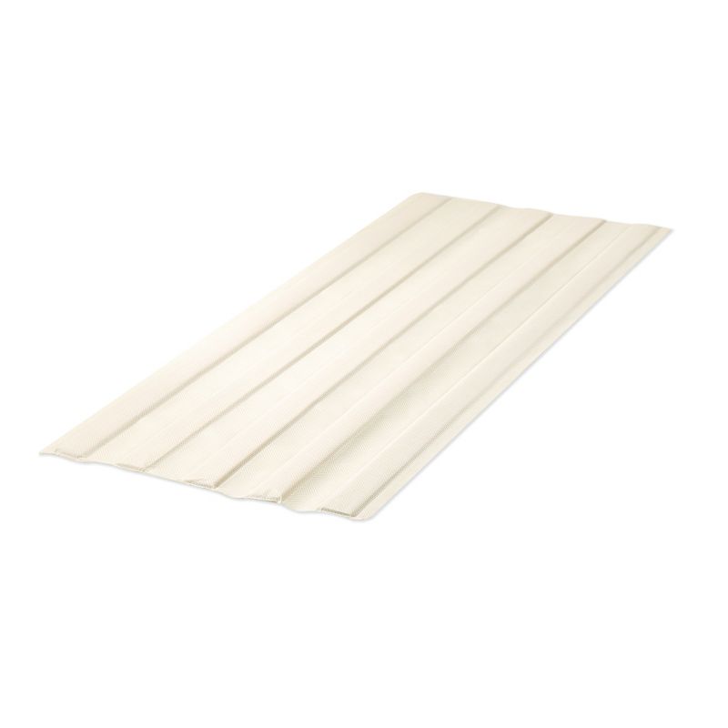 Twin Wood Bed Slat Board With Fabric Cover And Vertical Mattress Support Beige - Mellow: Bunkie Board, Twin Frame Support : Target