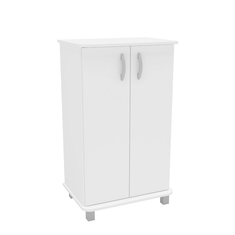 Michigan 2 Door Storage Cabinet White - Polifurniture