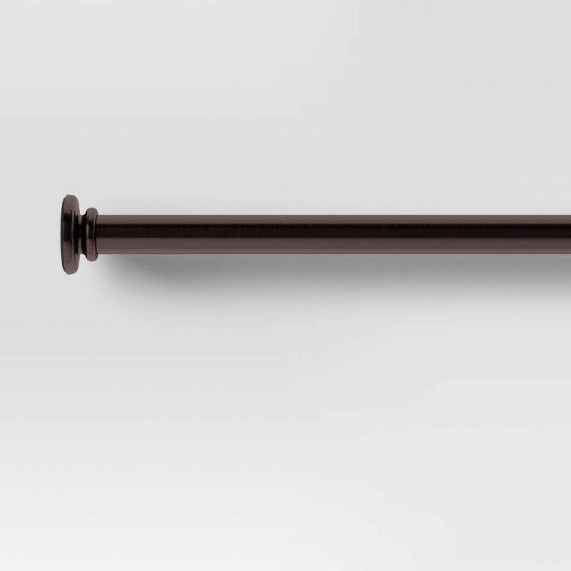 30"-52" Round Curtain Rod Oil Rubbed Bronze - Room Essentials™ : Target
