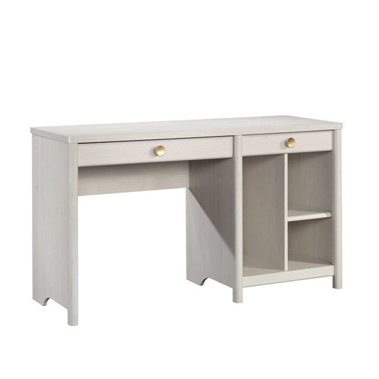 Sauder Dover Edge Computer Desk With Drawers Glacier Oak: Home Office Workstation, Cpu Storage, Laminate Surface : Target