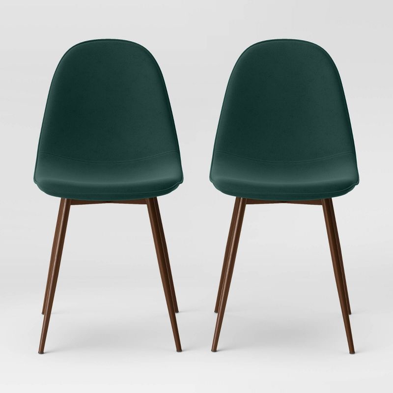 2pk Copley Dining Chairs Forest Green - Threshold
