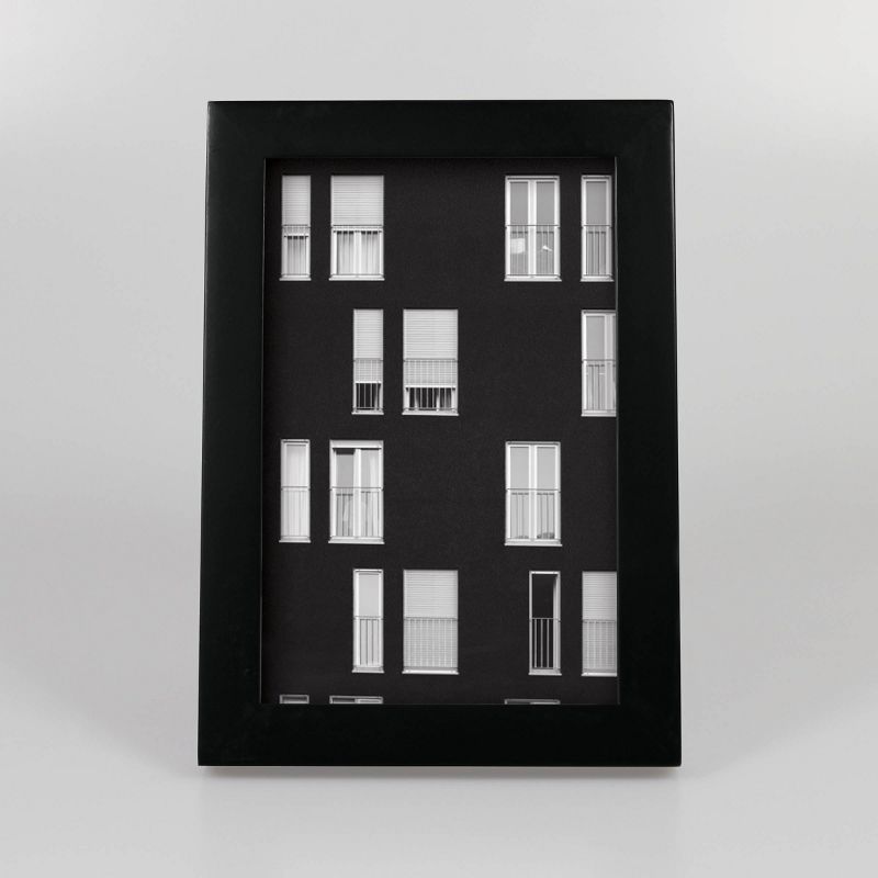 4" x 6" Thin Single Picture Frame Black - Threshold