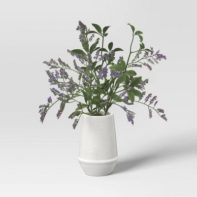 Lavender Arrangement - Threshold™: Faux Floral Decor, Polyester Moss Filler, Ceramic Pot, Indoor Display
This item is not available