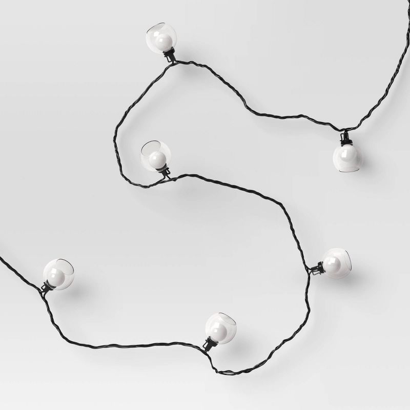 Smoked Shade Plastic String Lights - Room Essentials: LED, UL Listed, Indoor/Outdoor Use