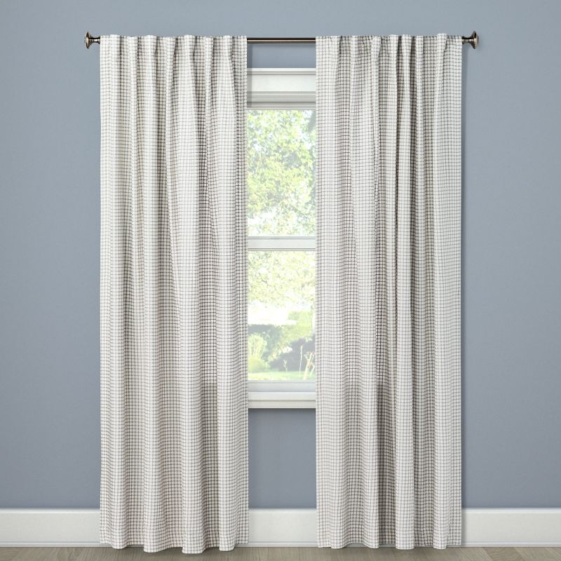 54"x84" Light Filtering Honeycomb Curtain Panel Gray - Threshold™ : Target
