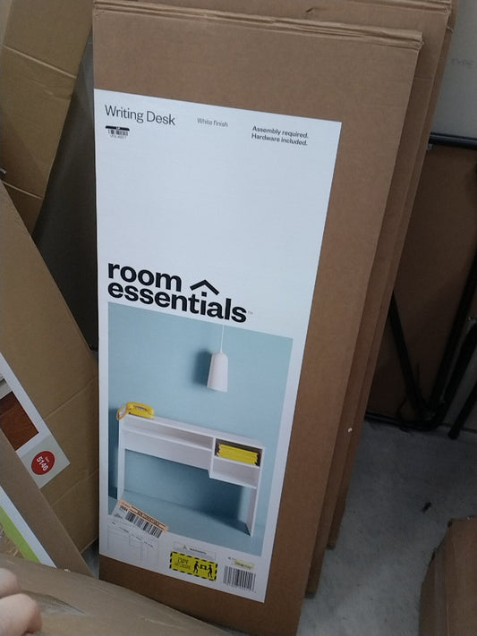 Student Writing Desk With Storage White - Room Essentials™ : Target