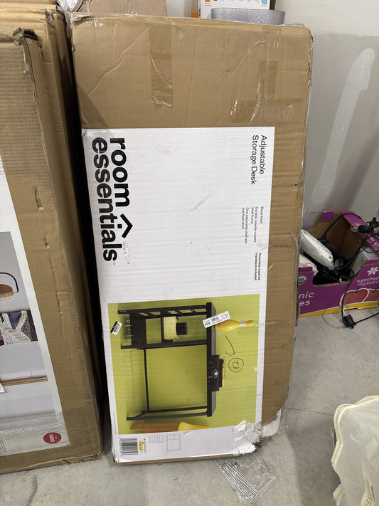 Adjustable Storage Desk Black - Room Essentials™ : Target