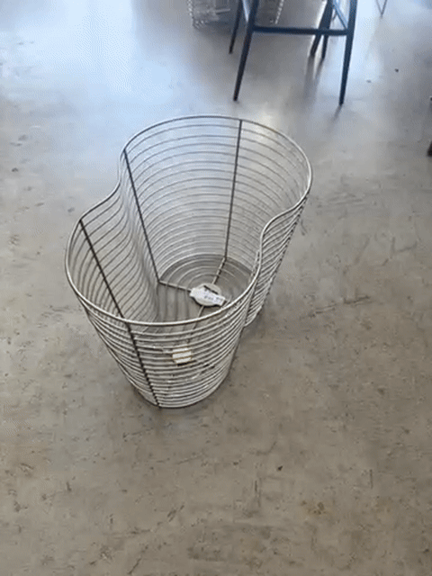 Metal Basket Silver - Threshold