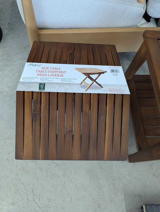 MELINO WOODEN FOLD TABLE