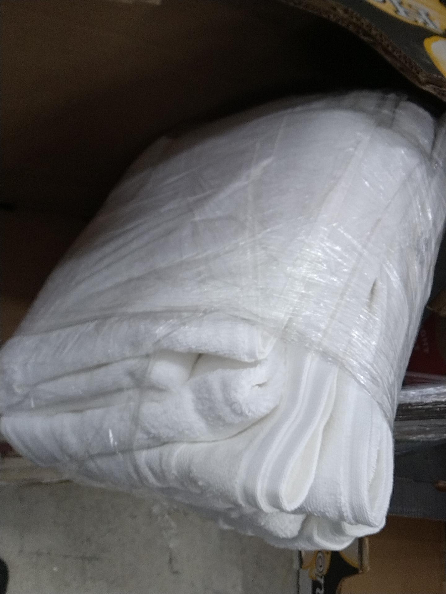 6 Piece White Towel Set by SP Home Set Of Three