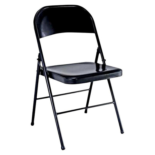 Peakform Metal Folding Chair Black