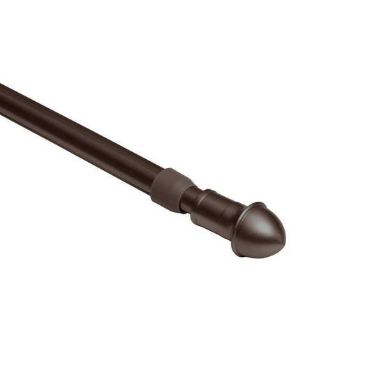 48"-84" Café Curtain Rod Bronze - Room Essentials
