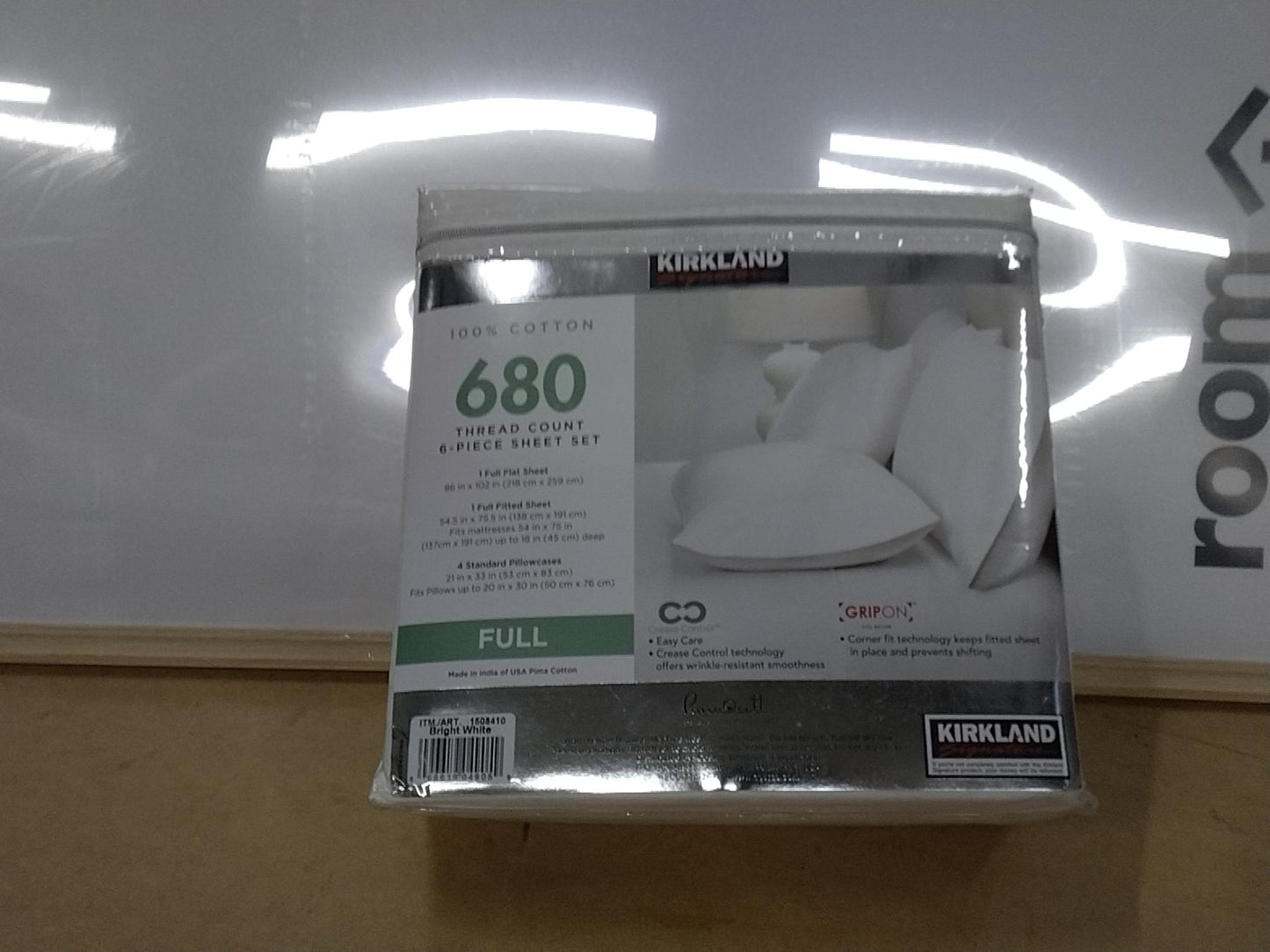 King Size 680 Sheet Full White-White