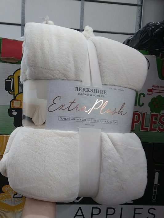 Extra Plush Queen Blanket by Berkshire Blanket & Home Co.