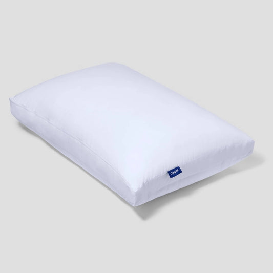 The Casper Original Pillow - Standard: Medium Fill, Universal Sleeper, 100% Cotton, Machine Washable, 18"x26" White
