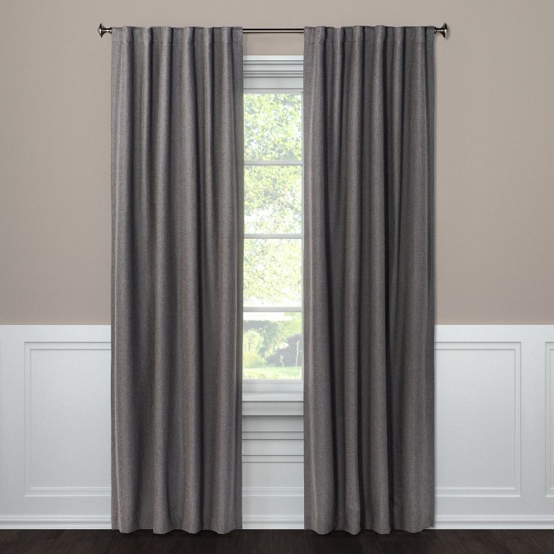 50"x84" Blackout Aruba Window Curtain Panel Radiant Gray - Threshold™ : Target
