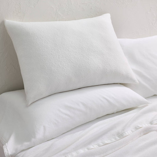 Standard/Queen Medium Machine Washable Memory Foam & Down Alternative Bed Pillow - Casaluna