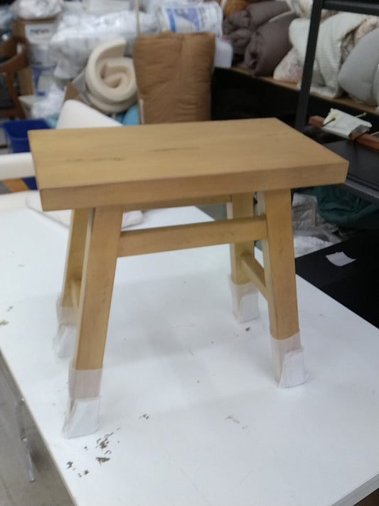 Thatcher Wood Stool Natural - Threshold designed with Studio McGee