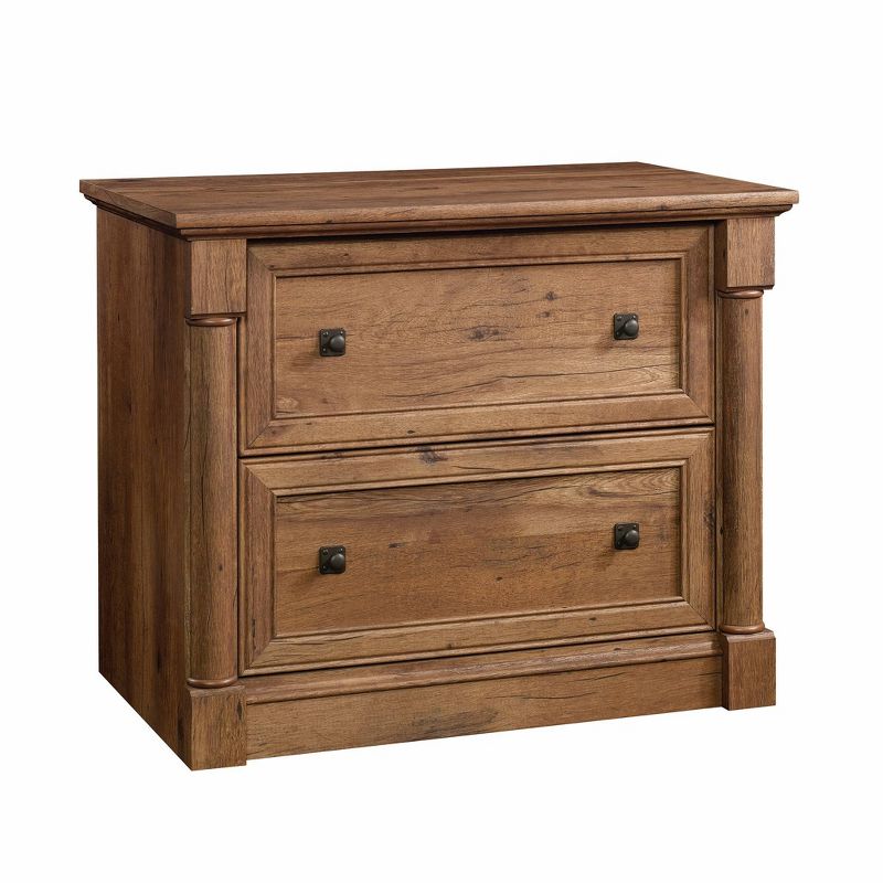Palladia File Vintage Oak - Sauder: 2-drawer Lateral, Safety Interlock, Home Office Storage : Target