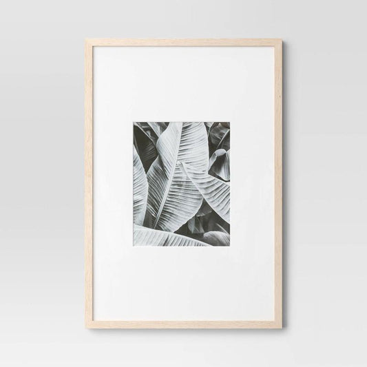 20" X 30" Matted To 11" X 14" Poster Frame Light Wood - Threshold™: Modern Style, Mdf, Glass Pane : Target