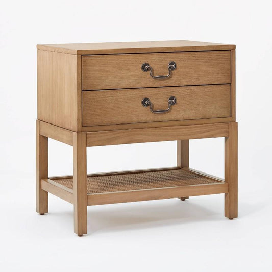 Elmira Nightstand 2 Drawers Brown - Threshold designed with Studio McGee Assembly Required