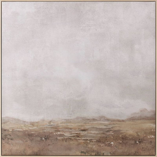 36" X 36" Plains Framed Wall Canvases - Threshold™ Designed With Studio Mcgee: Modern Digital Art, Beige Frame, D Ring Mount : Target