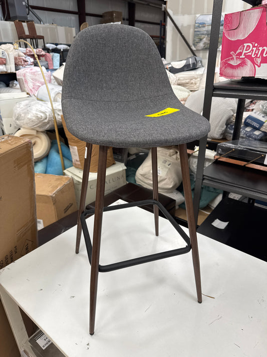Copley Counter Height Barstool Dark Gray - Threshold: Upholstered, Metal Legs, 24.5" Seat Height