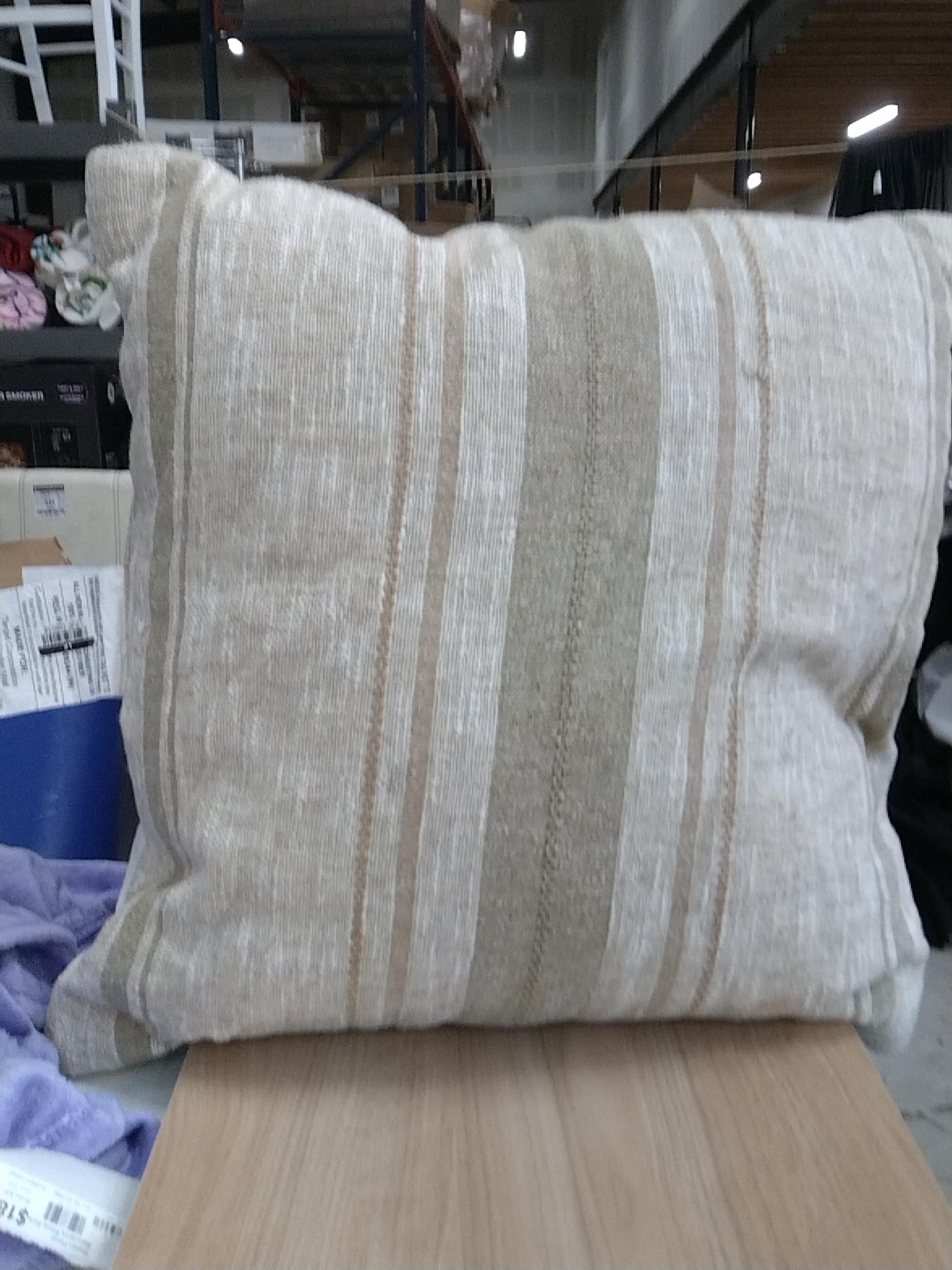 Euro Traditional Woven Stripe Decorative Throw Pillow Green - Threshold