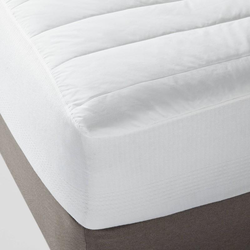 Full Performance Mattress Pad - Threshold: Hypoallergenic, Quilted, Waterproof, OEKO-TEX Certified