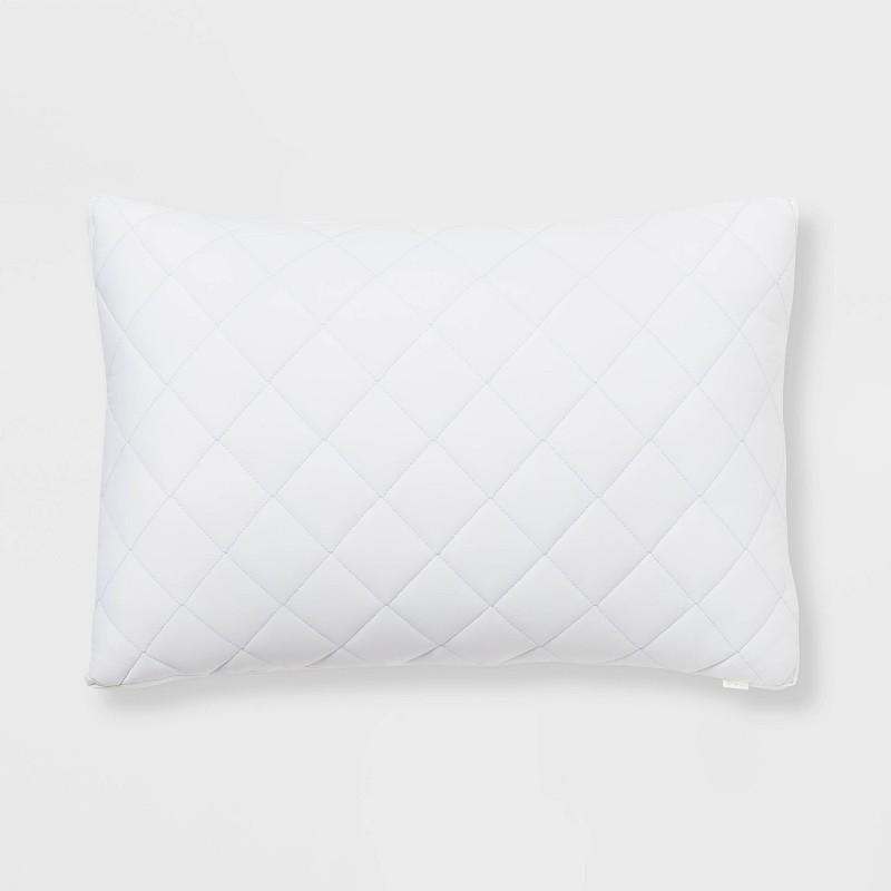 Standard/Queen Machine Washable Extra Firm Cool Touch Bed Pillow - Threshold